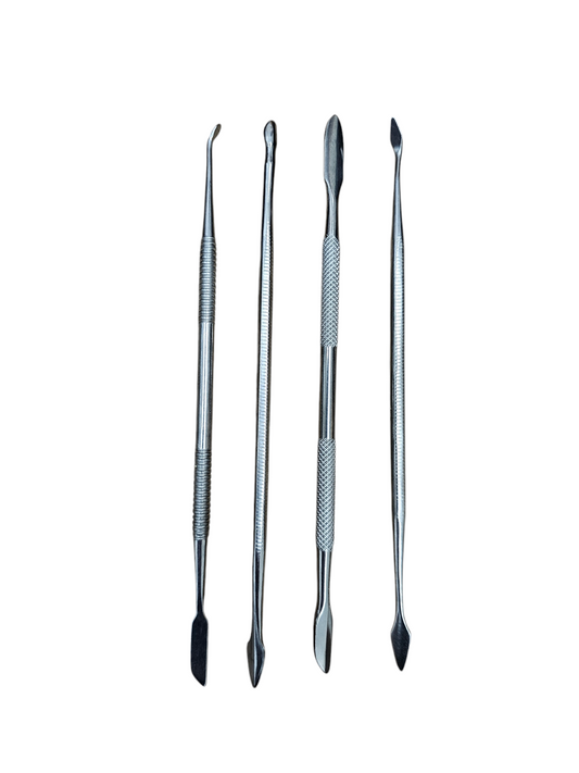 Stainless Dental Carver Set 4pc