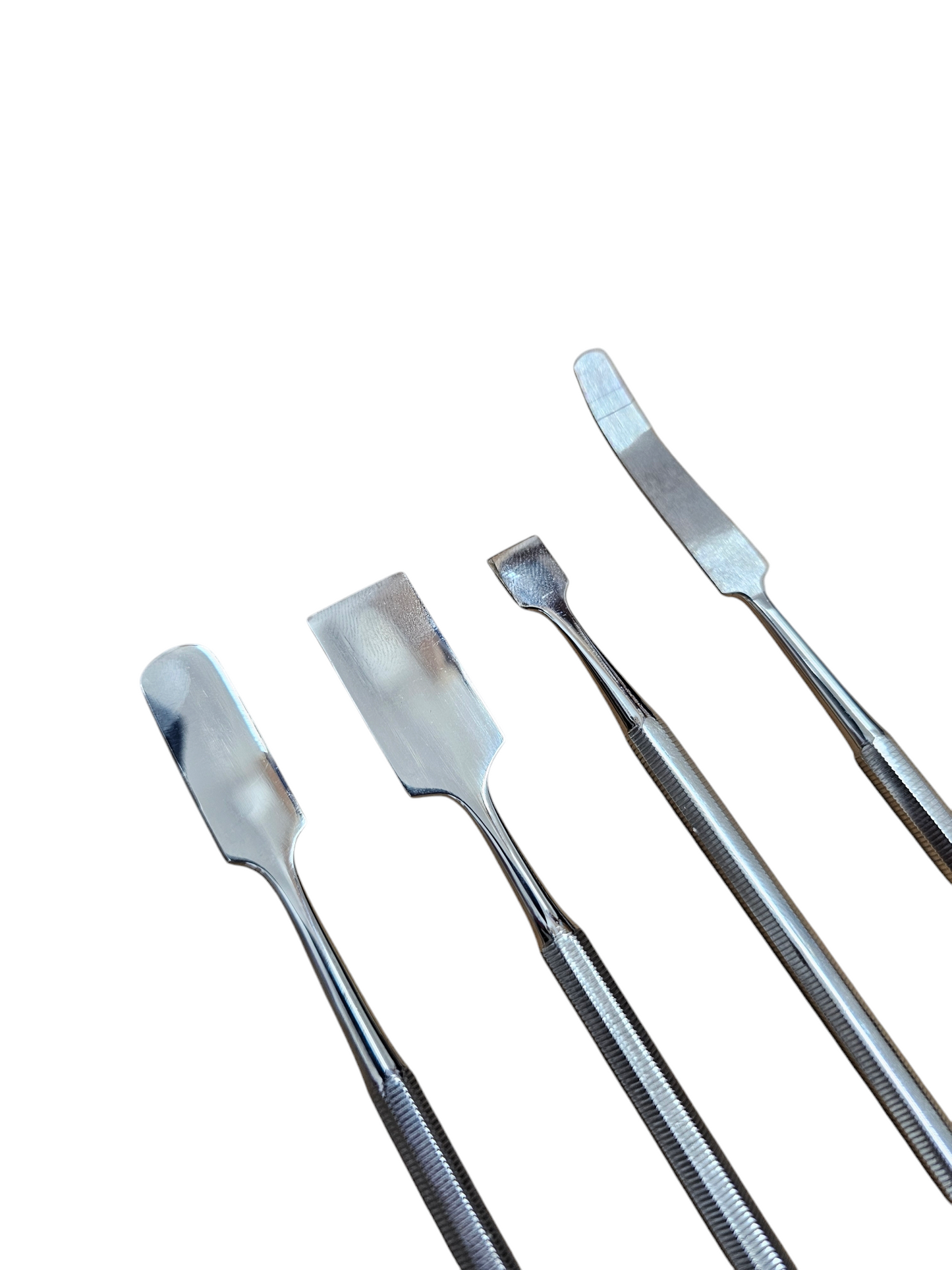 Stainless Dental Spatula Set 4pc